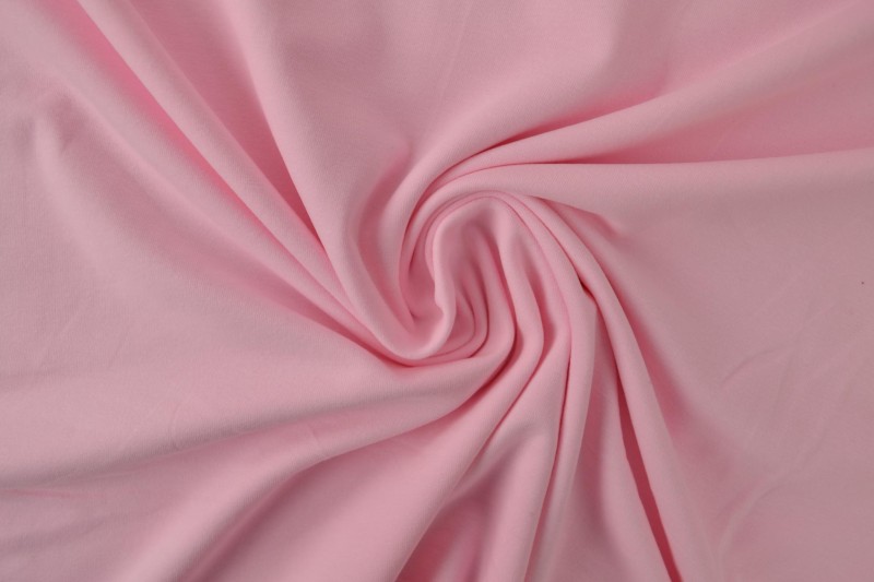Katoen tricot baby roze