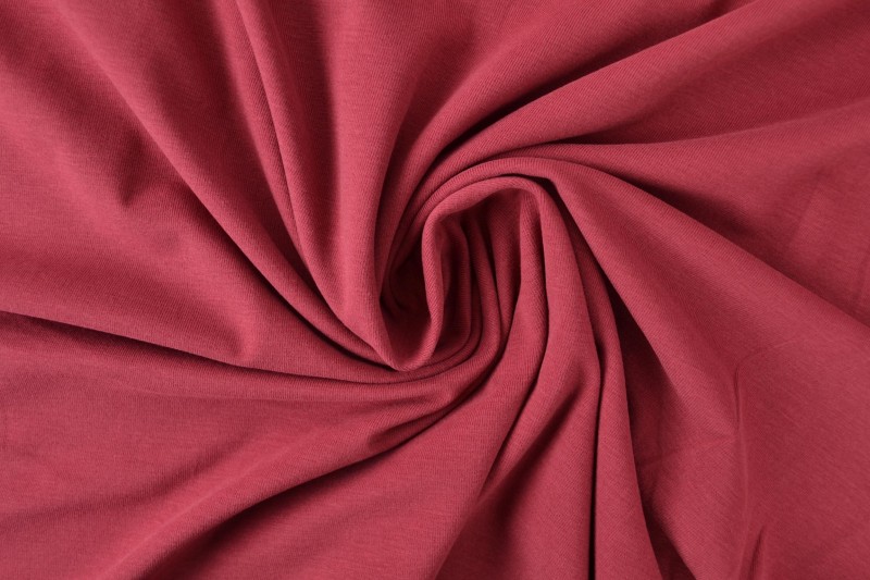 Katoen tricot bordeaux