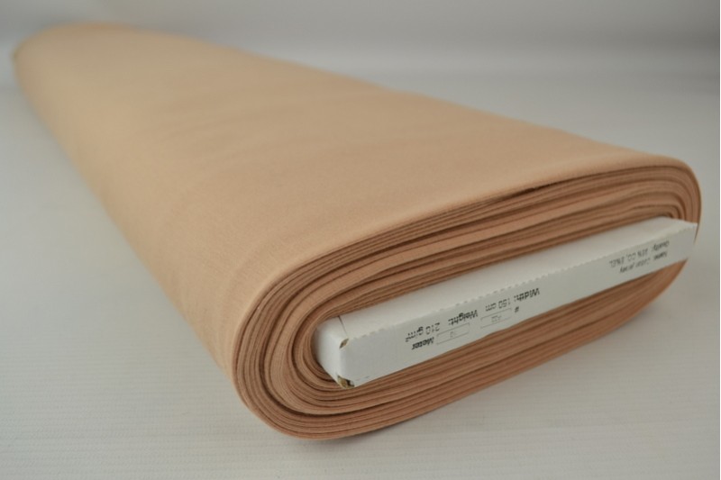 Katoen tricot crème, rol