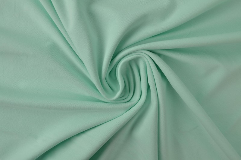 Katoen tricot licht mint