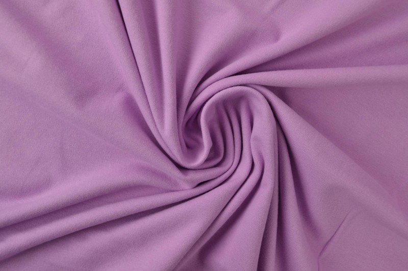 Katoen tricot lila