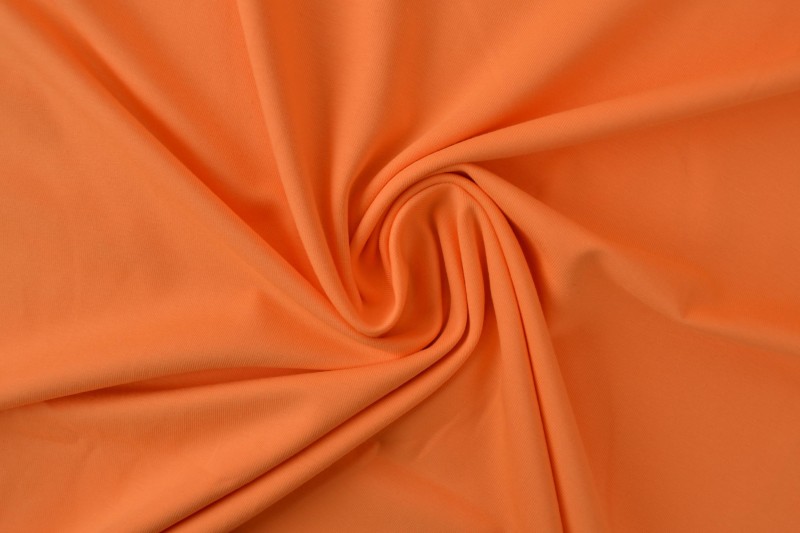 Katoen tricot oranje