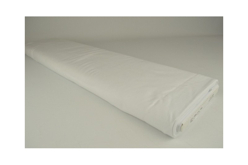 Katoen voile wit, rolweergave