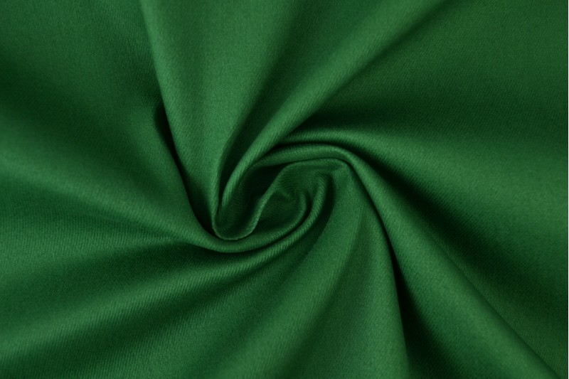 Keperkatoen stretch donkergroen