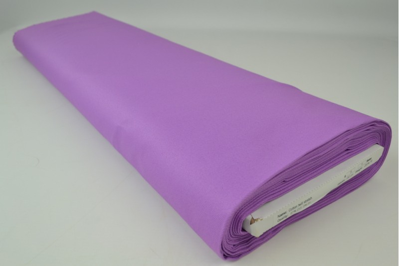 Keperkatoen stretch lila, rolweergave