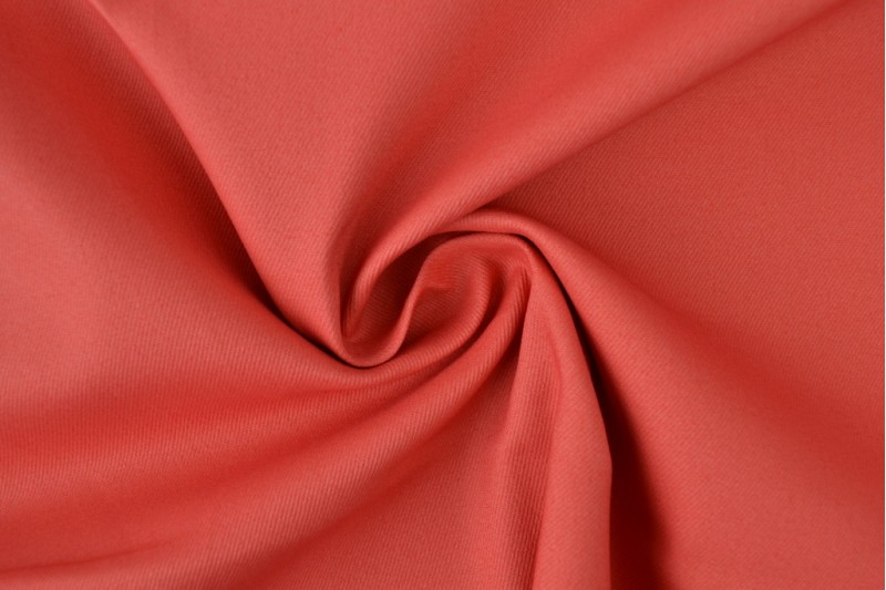 Keperkatoen stretch oud roze