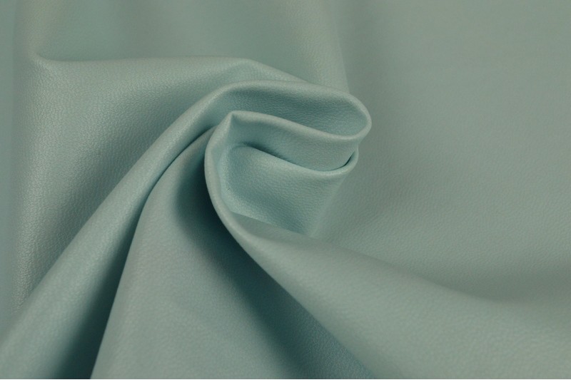Kunstleer babyblauw