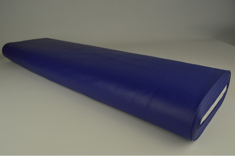 Kunstleer donkerblauw, rolweergave