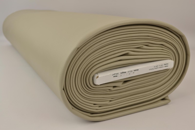 Kunstleer premium naturel, rol