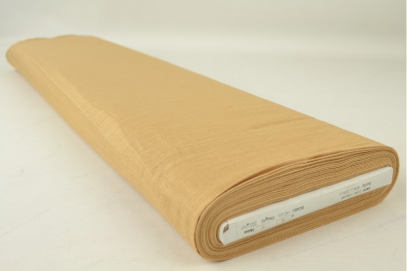 Linnen viscose beige, rol