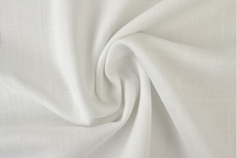 Linnen viscose wit