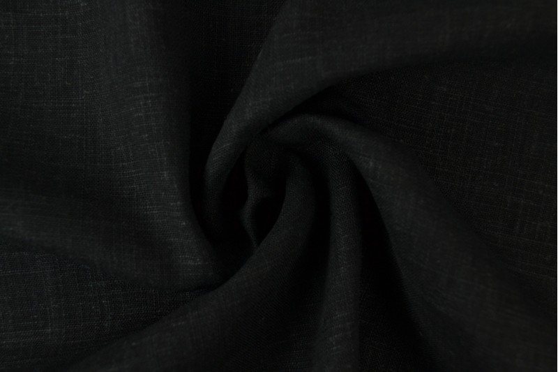 Linnen viscose zwart