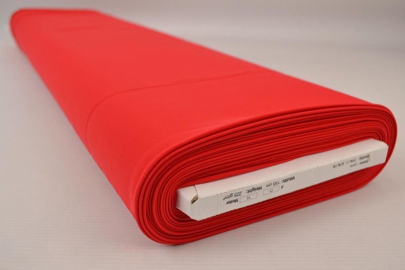 Lycra rood, rolweergave