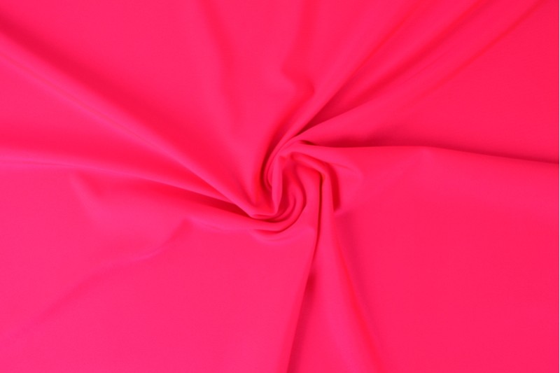 Lycra glans fluor roze