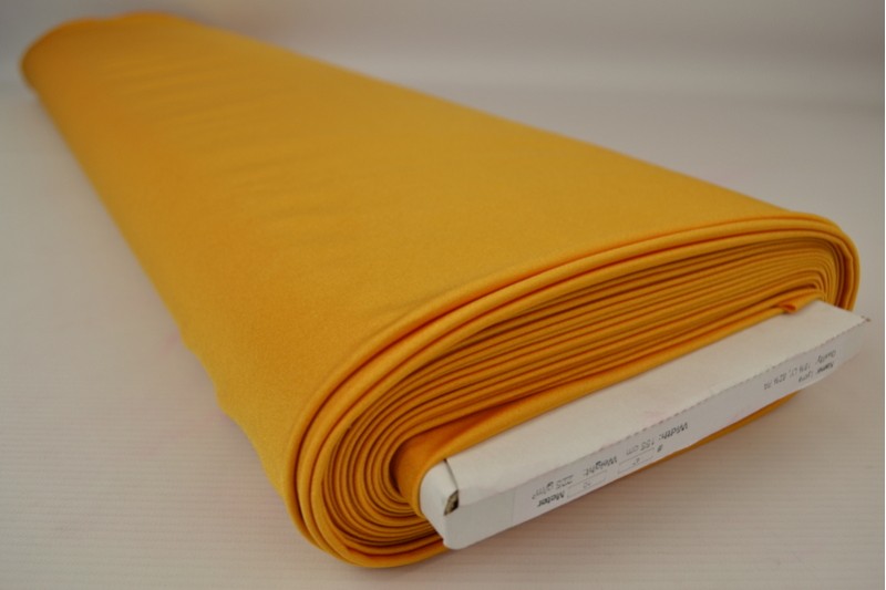 Lycra glans okergeel, rol
