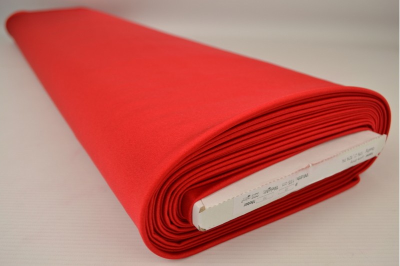 Lycra glans rood, rolweergave