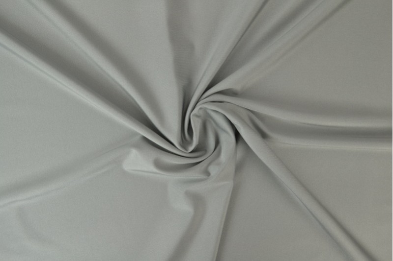 Lycra glans zilvergrijs