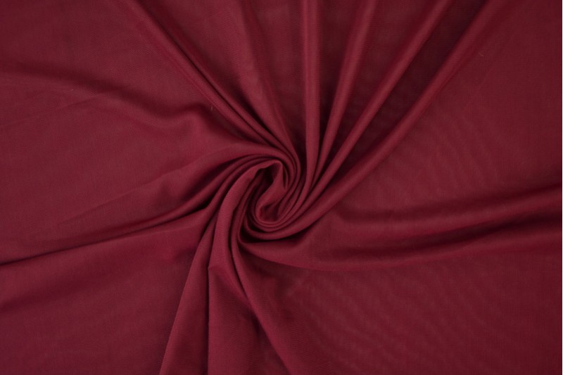 Lycra tule bordeaux