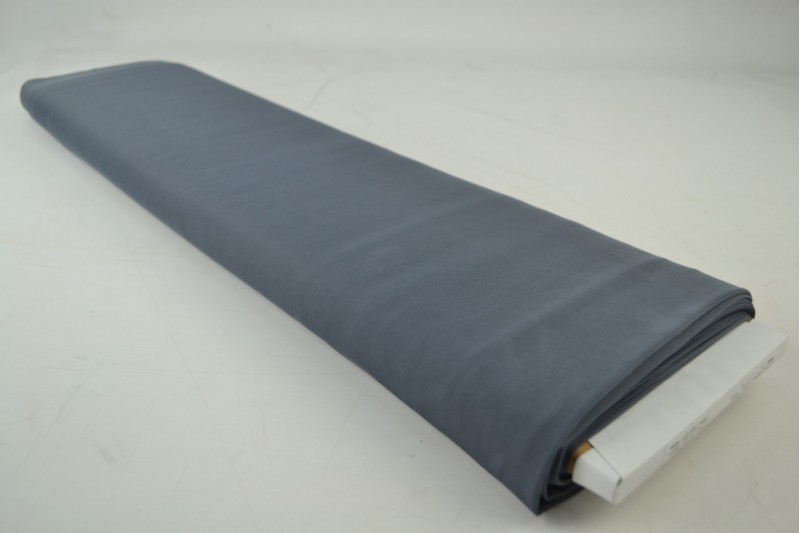 Lycra tule donker grijs, rol