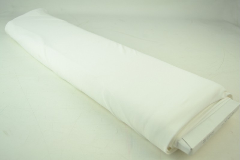 Lycra tule gebroken wit, rol