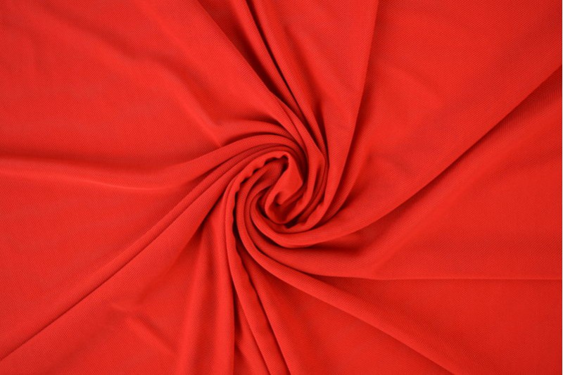 Lycra tule rood