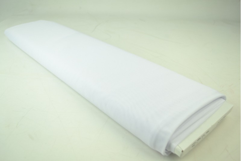 Lycra tule wit, rolweergave