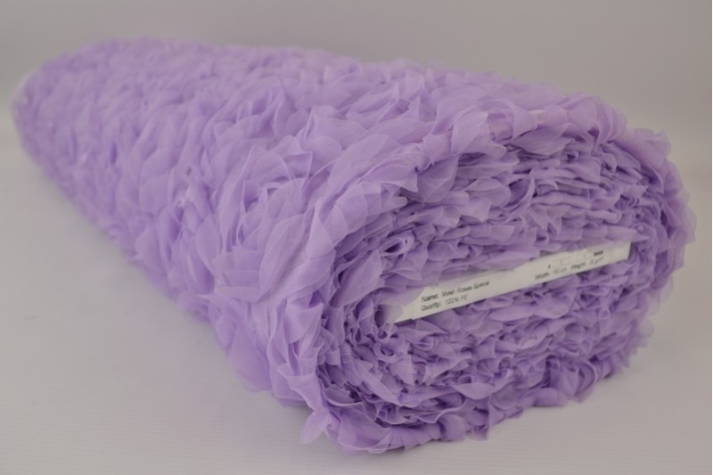 Mesh roses special lavendel, rol
