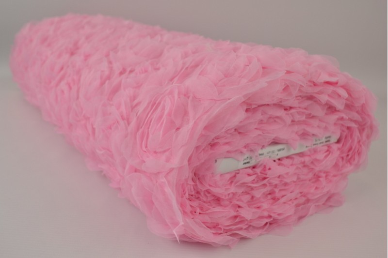 Mesh roses special roze, rol