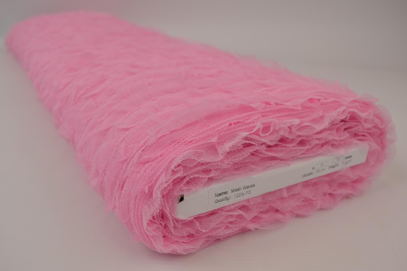 Mesh waves roze, rol