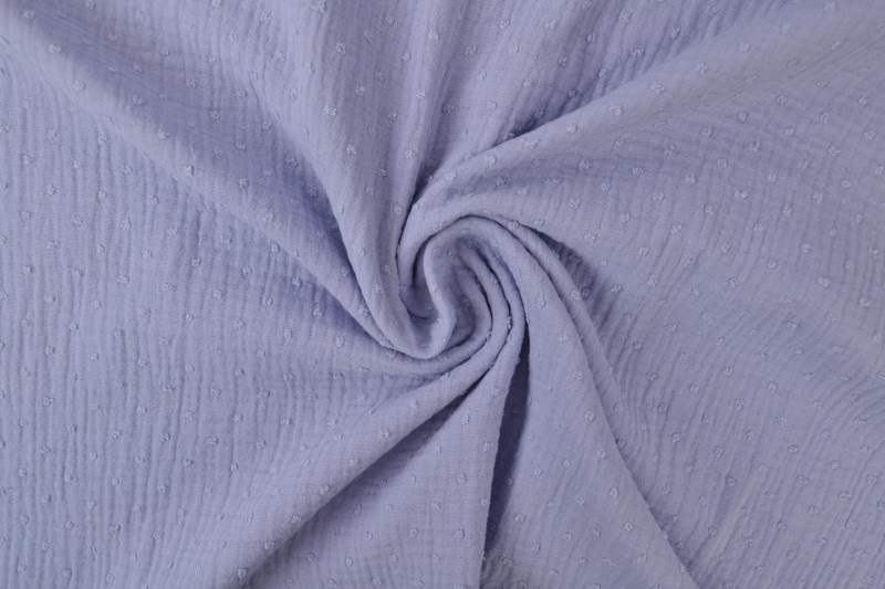 Mousseline dobby lavendel