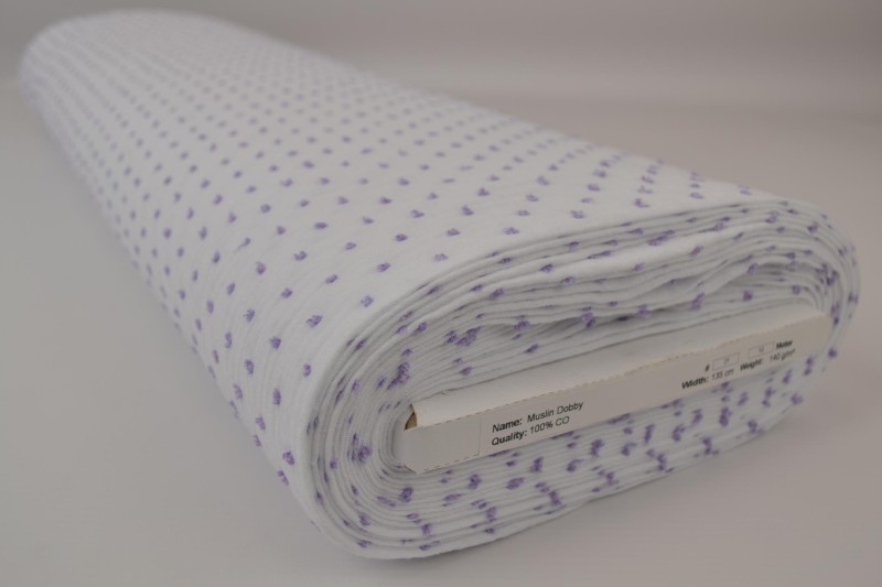 Mousseline dobby print 21, rol