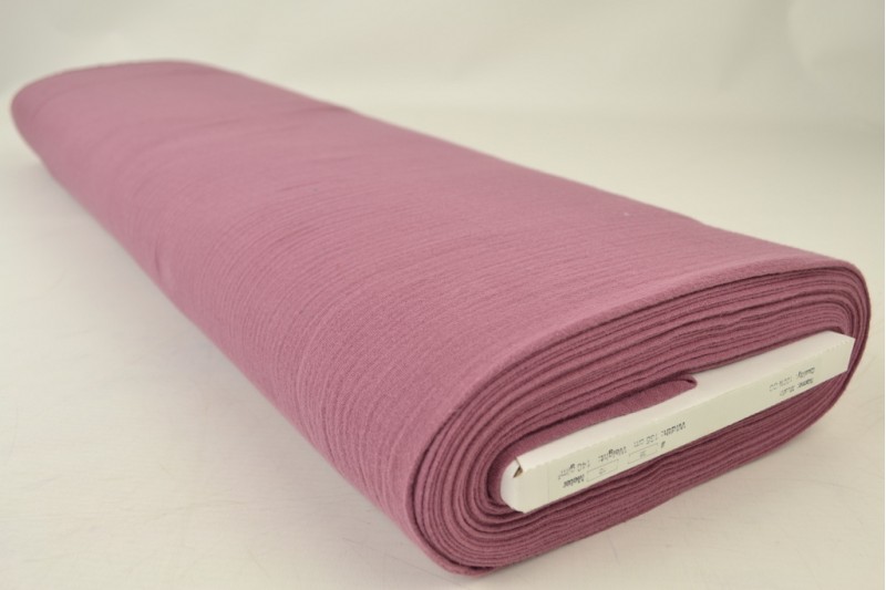 Mousseline (hydrofiel) donker oud roze, rol