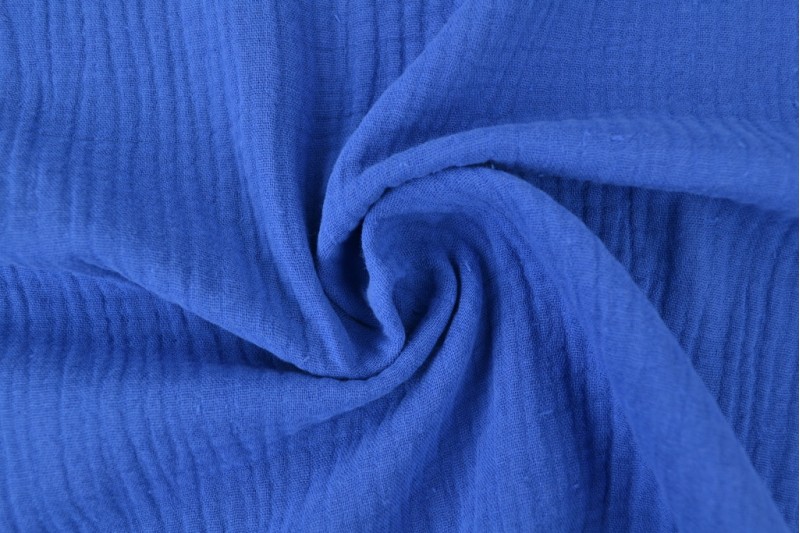 Mousseline (hydrofiel) donkerblauw