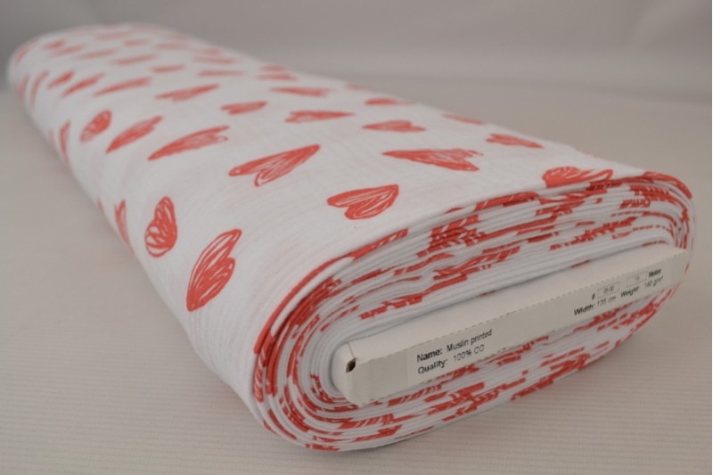 Mousseline print print 05-00, rolweergave