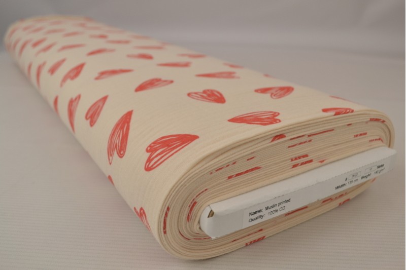 Mousseline print print 05-22, rolweergave