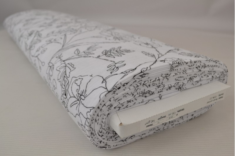 Mousseline print print 06-00, rol