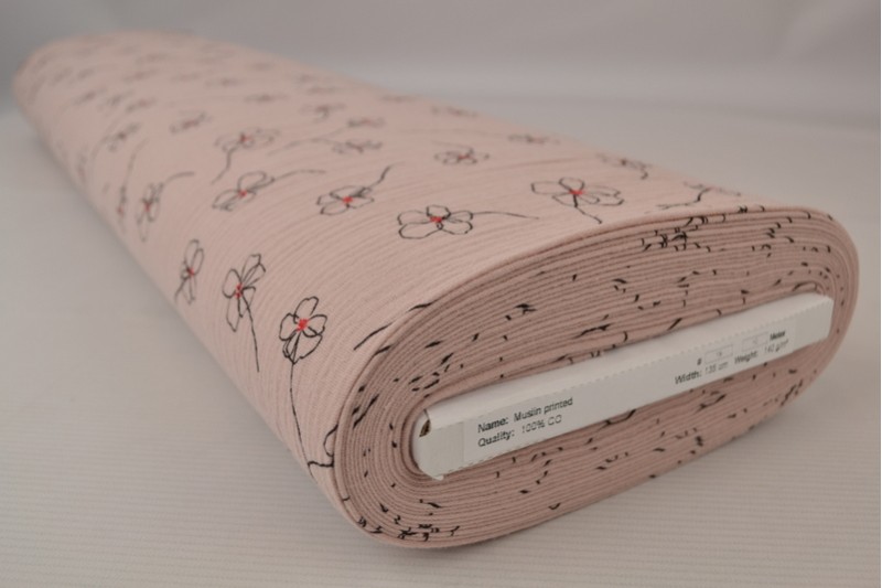 Mousseline print print 07-19, rol