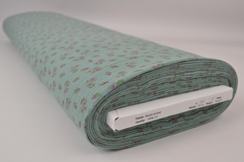 Mousseline print print 10-34, rolweergave
