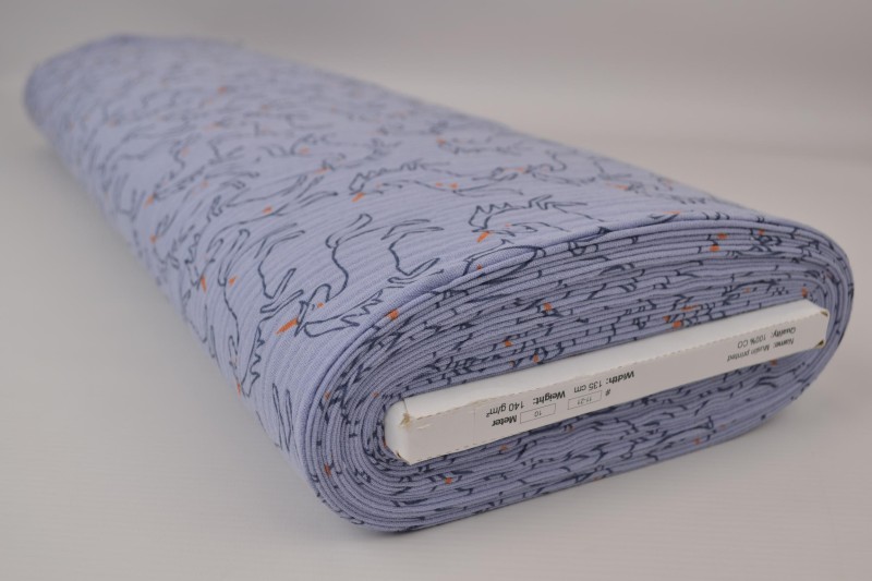 Mousseline print print 11-21, rol