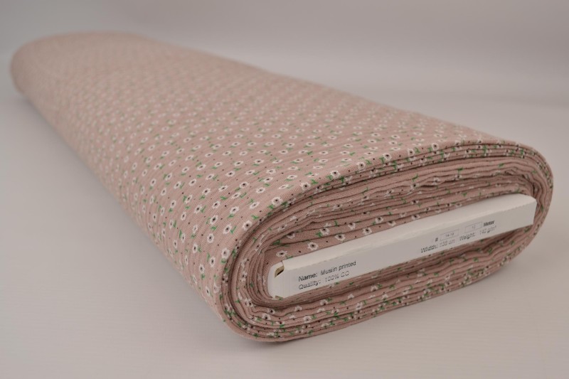 Mousseline print print 14-19, rol