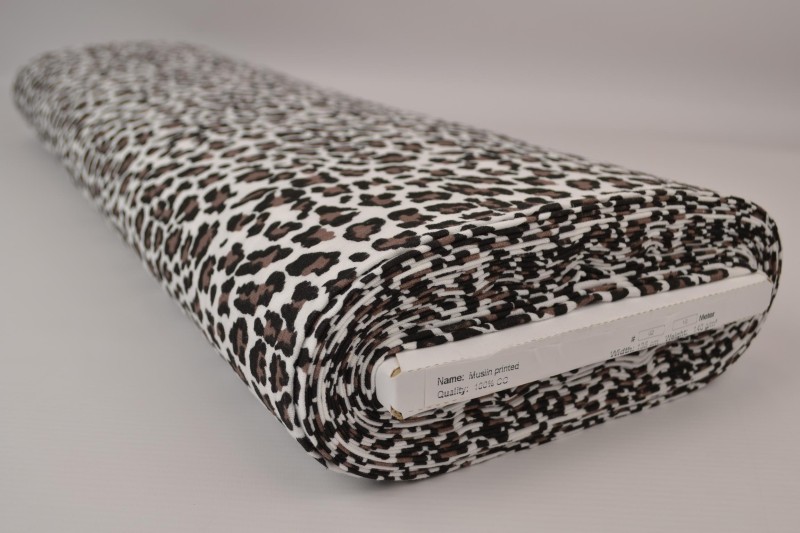 Mousseline print print 303-02, rol