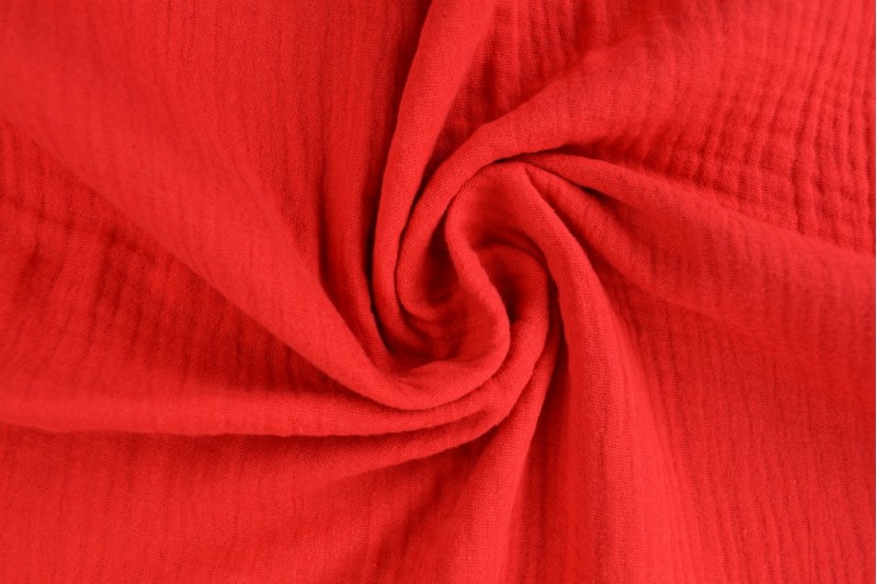 Mousseline (hydrofiel) rood