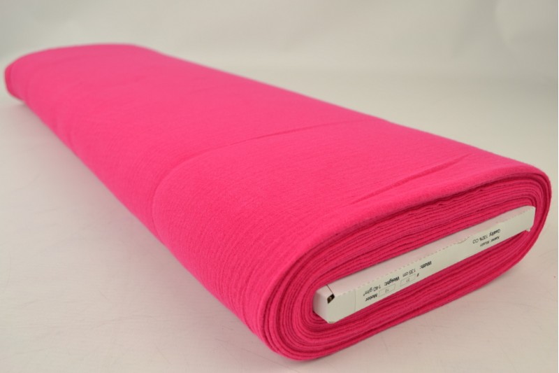Mousseline (hydrofiel) roze, rolweergave