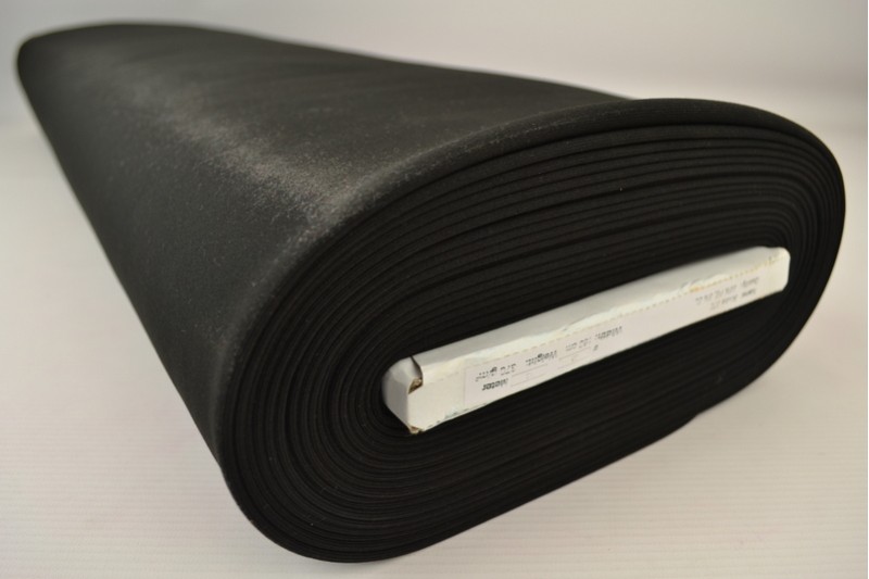 Neopreen zwart, rol
