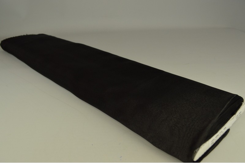 Organza zwart, rol