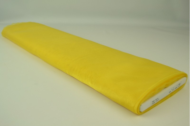 Organza geel, rolweergave