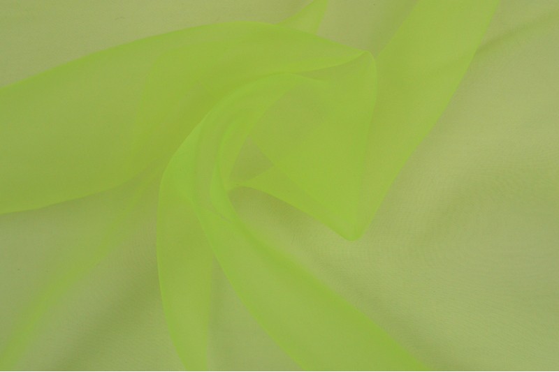 Organza limoengroen