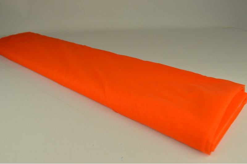 Organza donker oranje, rol