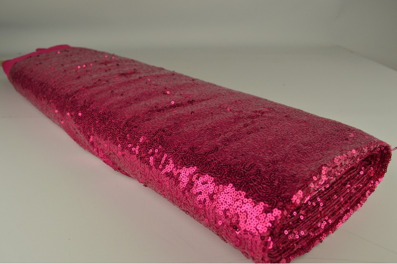 Pailletten klein fuchsia, rolweergave