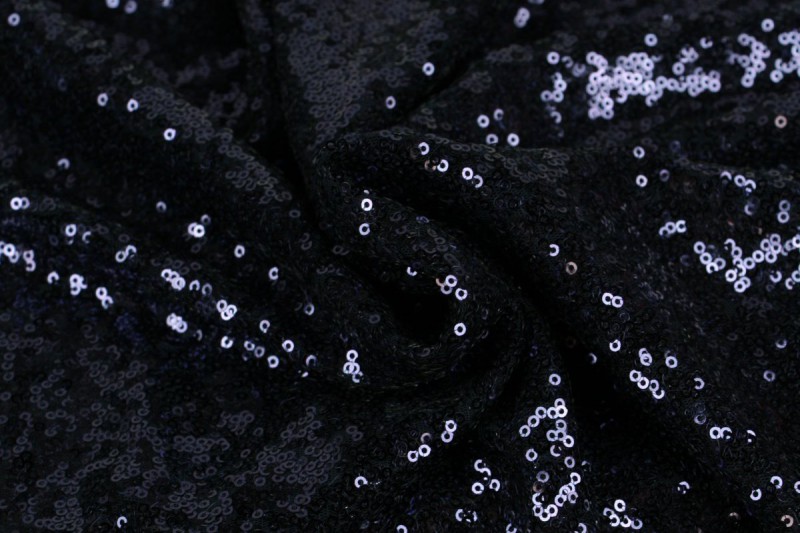 Pailletten klein navy blauw